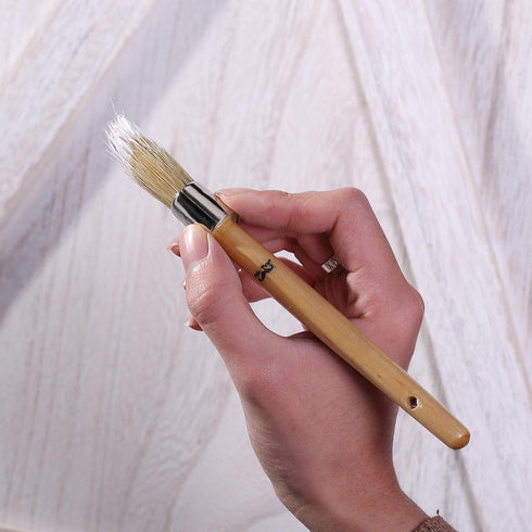 Mr. Pen- Chalk Paint Brush, 0.7 Inch, Wax Brush, Round Paint Brush, Wax Brush, Chalk Paint Brushes for Furniture, Chalk Paint Brushes, Wax Brush C...
