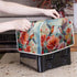 Hummingbird Flower Print Toaster Covers 2 Slice Wide Slot Dustproof Floral Fingerprint Protectors and Greasy Protection Anti-sputtering Machine Wa...