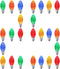 25 Pack C7 Multi Colored LED Replacement Christmas Light Faceted Bulbs, 0.72W, 2 SMD LEDs in Each Light Bulb, E12 Base, Commercial Grade Replaceme...