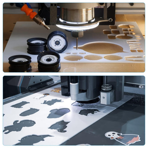 MECCANIXITY Black ABS Plastic Sheet 10x8x0.02inch for Building Model, DIY Crafts, Panel, Pack of 4...