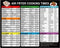Air Fryer Accessories Cook Times,Air Fryer Magnetic Cheat Sheet,Air Fryer Chart Magnet Sheet - Quick Reference Guide for Cooking and Frying (Air F...