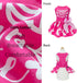 Fitwarm Eggstra Cute Dog Easter Outfit, Bunny Dog Dress, Holiday Dog Clothes for Small Dogs Gril, Pet Cat Clothing, Hot Pink, Small...