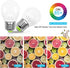 6W E26 Small Globe LED Bulb 60W Equivalent G45/A15 E26 Standard Screw Base 120V-265V Frosted Daylight White 750LM Waterproof for Fridge Light Pend...