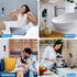 1 Pack Wall Fragrance Plug in Compatible with Bath and Body Works WallFlower Fragrance, ETL Certified, Rotatable, Accurate Scent Control Fragrance...