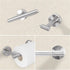 Brushed Nickel Toilet Paper Holder,Toilet Paper Holder Wall Mount for SUS 304 Stainless Steel, Double Post Pivoting Toilet Paper Roll Holder,Toile...