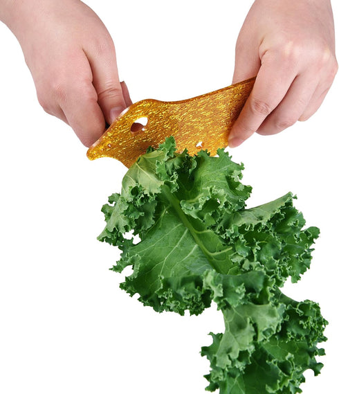 Herb Stripper - Kale Leaf Separator Herb Stripping Tool For Kale, Chard, Collard Greens, Mint, Beets, Celery, Dill, Lettuce, Thyme, Basil, Rosemar...