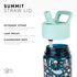 Simple Modern Sesame Street Kids Water Bottle Plastic BPA-Free Tritan Cup with Leak Proof Straw Lid | Reusable and Durable for Toddlers, Boys | Su...