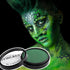 CCbeauty 68g Dark Green Face Body Paint - Water Activated St. Patrick's Day Face Painting, Non-Toxic Water Based Halloween Makeup Kit Supplies, Hy...