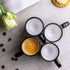 City to Cottage Ceramic Espresso Cups of 4, Small Expresso Shots Cups, Espresso Mugs, Demitasse Cups, Perfect for Espresso Machine and Coffee Make...