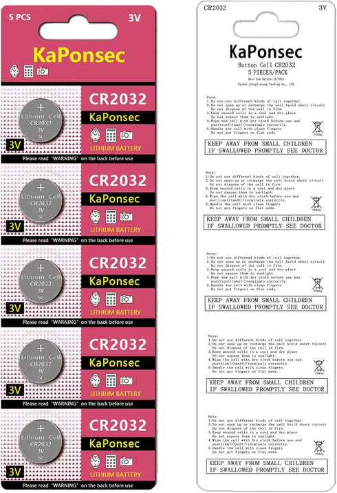 50 Pack CR2032 DL2032 3V Lithium Coin Cell Battery...