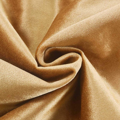 Home Brilliant Gold Pillow Covers Square Velvet Euro Shams for Patio Modern Large Throw Pillowcases for Living Room Sofa Decorations, 24x24 inch(6...