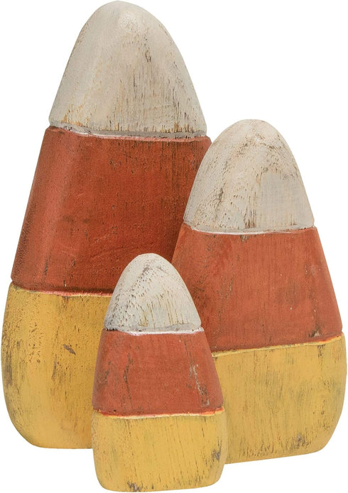 CWI Gifts Wooden Candy Corn Shelf Sitters 3/Set...