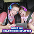 Move2Play Kidz Bop Wired Headphones for Kids | Microphone | 3.5mm Plug | Volume Limiting 85dB/94dB | Soft Pads | Adjustable | School Use | Gift 3 ...