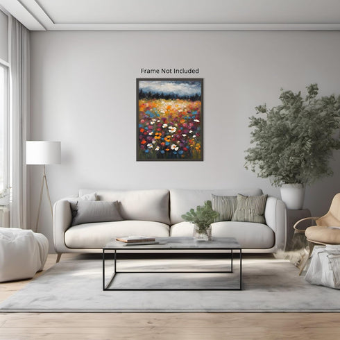 Posterizer 1 pcs-floral- plants design for nature lovers-oil painting style 12-Floral & Botanical Art-Landscape & Nature Art-Decor for Home & Offi...