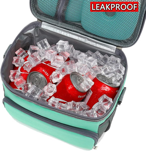 Insulated Lunch Bag for Adult/Women/Men, Reusable Large Lunch Box Cooler Soft Tote, Thermal Meal Prep Lunch Pail with Adjustable Shoulder Strap fo...