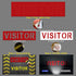 2 Pieces Visitor Parking Stencils with Self-Adhesive,4 Inch Visitor Pavement Marking Letter Sticker Stencil,6" x 22" Visitor Sign Spray Painting S...
