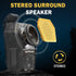 Wearable Bluetooth Speaker, Clip-on Wireless Portable Mini Water-Resistant Speakers, Built-in Mics for Hands-Free Music and Calls, Small Bluetooth...