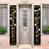 2 Pieces 80th Birthday Party Decorations Cheers to 80 Years Banner Party Decorations Welcome Porch Sign for 80 Years Supplies (80th Birthday)...
