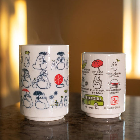 Studio Ghibli - My Neighbor Totoro - Totoro and Friends, Benelic Porcelain Japanese Teacup...