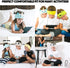 CozyPhones Over The Ear Headband Headphones - Kids Headphones Volume Limited with Thin Speakers & Super Soft Stretchy Headband - White Unicorn...