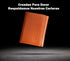 Stealth Mode Trifold Wallet - RFID Blocking Wallet with Flip ID Holder - Leather Case for Money, Credit Cards - Mens Organizer, Divided Billfold, ...