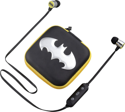 eKids Batman Bluetooth Wireless Earbuds and Travel Case with Hands Free Calling and Adjustable Volume Control......