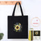 Harimau Beginner Canvas Tote Bag Embroidery Kit,Happy Kitten Pattern,Cross Stitch Kits, Including Stamped Embroidery Bag with 1 Embroidery Hoops,N...