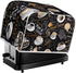 2 Slice Toaster Cover with Coffee Pattern Small Appliance Bread Cover Toaster Oven Dustproof Protection and Fingerprint Cover, Waterproof Covers...