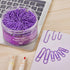 Purple 500pcs Paper Clips Assorted Sizes, Small, Medium and Large?1.1inch, 1.3inch and 2inch) Paper Clips, Vinyl Coated Paperclips for Office, Sch...
