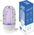 Mosquito Killer Lamp with Rotatable Plug, Electric Indoor Bug Zapper for Home Mosquito Indoor Bug Lights Zappers Electric Bug Zapper 2100V Output,...