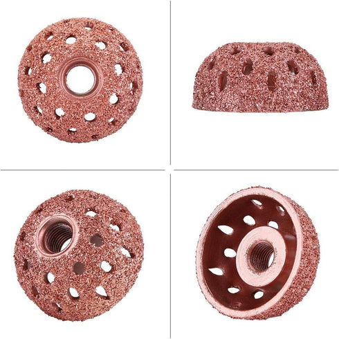 Tire Buffing Wheel,38Mm Tire Repair Grinding Head Coarse Grit Buffing Wheel With Linking Rod Tire Repair Tools Black Jack Tire Patch Kit Tire Buff...