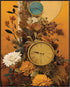 Posterizer 1 pcs-vintage cosy collage with old watches and flowers-Abstract & Modern Art-Floral & Botanical Art-Gift for Art Lovers- UNFRAMED Wall...