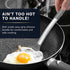 Home Hero Silicone Spatula Set with Ergonomic Handles - Stainless Steel High Heat Resistant Solid & Slotted Turner, BPA Free Non Stick Kitchen Ute...