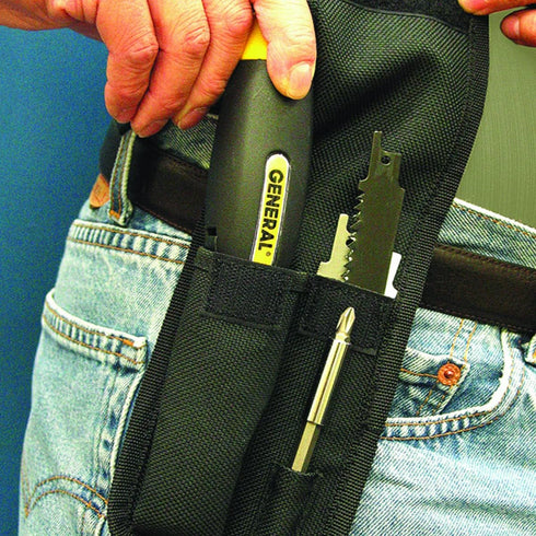 General Tools 14 piece 4-In-1 Multi-Purpose Screwdriver/Saw Set #86014, Compact and Portable For Camping, Car, Home...