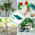 Plant Stakes 50 PCS Garden Green Bamboo Sticks Plant Support Stakes for Indoor and Outdoor Plants, Wooden Sign Posting Flower Pot Garden Stakes(15...