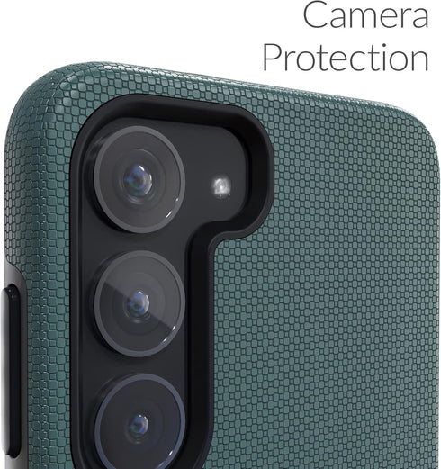 Crave Dual Guard for Samsung Galaxy S23 Case, Shockproof Protection Dual Layer Case for Samsung Galaxy S23 - Forest Green...