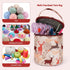 Katech Small Yarn Storage Case Empty Round Yarn Bag Knit Tote Bag Basket (Brown)...