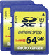 INLAND 64GB Class 10 SDXC Flash Memory Card Full Size SD Chip USH-I U1 Trail Camera by Micro Center (2 Pack)...
