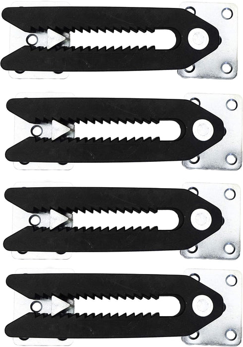 Steel Non-Slip Sectional Connectors for Sliding Sofas, Adjustable Clips to Keep Sectional Couch Together, Prevent Floor Scratches and Keep Section...
