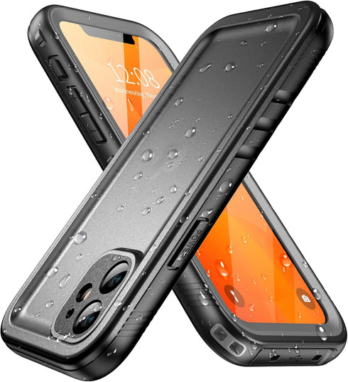 SPORTLINK Compatible with iPhone 12 Mini Waterproof Shockproof Case - Full Body Heavy Duty Underwater Dustproof Rugged 360 Protective Military Gra...