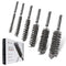 6PCS 304 Stainless Steel Bore Brush Copper Pipe Cleaner, Twisted Wire Drill Brush,1/4 Inch Hex Shank S2 Steel Handle, for Power Drill Plumbing Too...