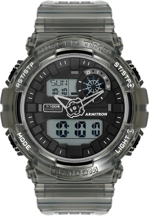 Armitron Sport Men's Analog-Digital Resin Strap Watch, 20/5445...