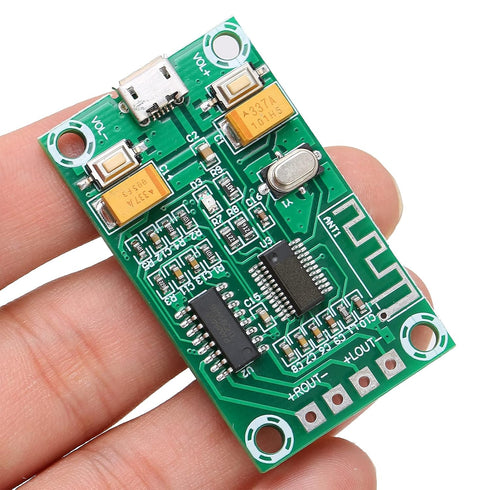 Bluetooth Digital Amplifier Board Wireless Audio Receiver Module Dual Channel Class D Audio Amplifier 5V 10W XHA151 20 Metres Transmission Distanc...