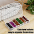 clear visible plastic storage box cosmetic tools storage box makeup tools fishing tackle accessory box organizer jewelry screws hardware accessori...