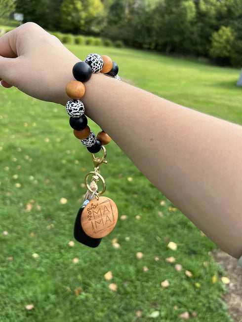 Teacher gift Teacher wristlet Gift for teacher Teacher appreciation (Gray & Black)...