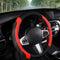 AUTOYOUTH Steering Wheel Cover Universal Fit for Car, Truck, SUV, Van, Breathable Long-Lasting Anti-Slip Microfiber Leather Car Steering Wheel Cov...