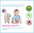 KidKusion Table Cushion | Made in USA | 16 Feet Edge + 4 Corners | Brown | Baby Proof Furniture Edge and Corner Guards...