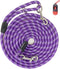 Long Rope Dog Leash for Dog Training 12FT 20FT 30FT 50FT, Reflective Threads Dog Cat Leashes Tie-Out Check Cord Recall Training Agility Lead for L...