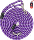 Long Rope Dog Leash for Dog Training 12FT 20FT 30FT 50FT, Reflective Threads Dog Cat Leashes Tie-Out Check Cord Recall Training Agility Lead for L...