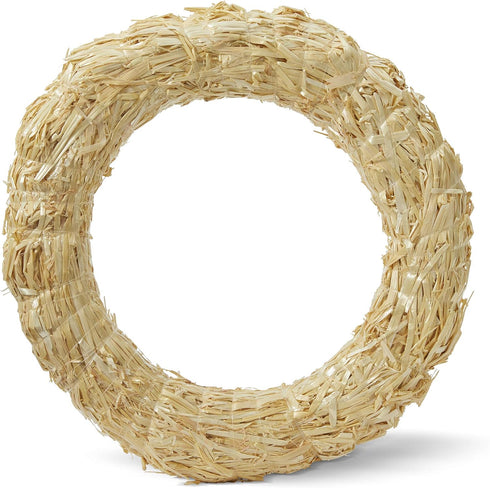 FloraCraft Straw Wreath Form 14 Inch Natural...